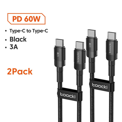 Cabo USB-C 100W | Carga Rápida PD 3.0