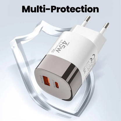 Carregador Turbo 45W USB-C