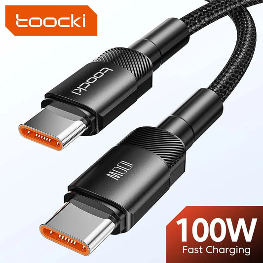 Cabo USB-C 100W | Carga Rápida PD 3.0