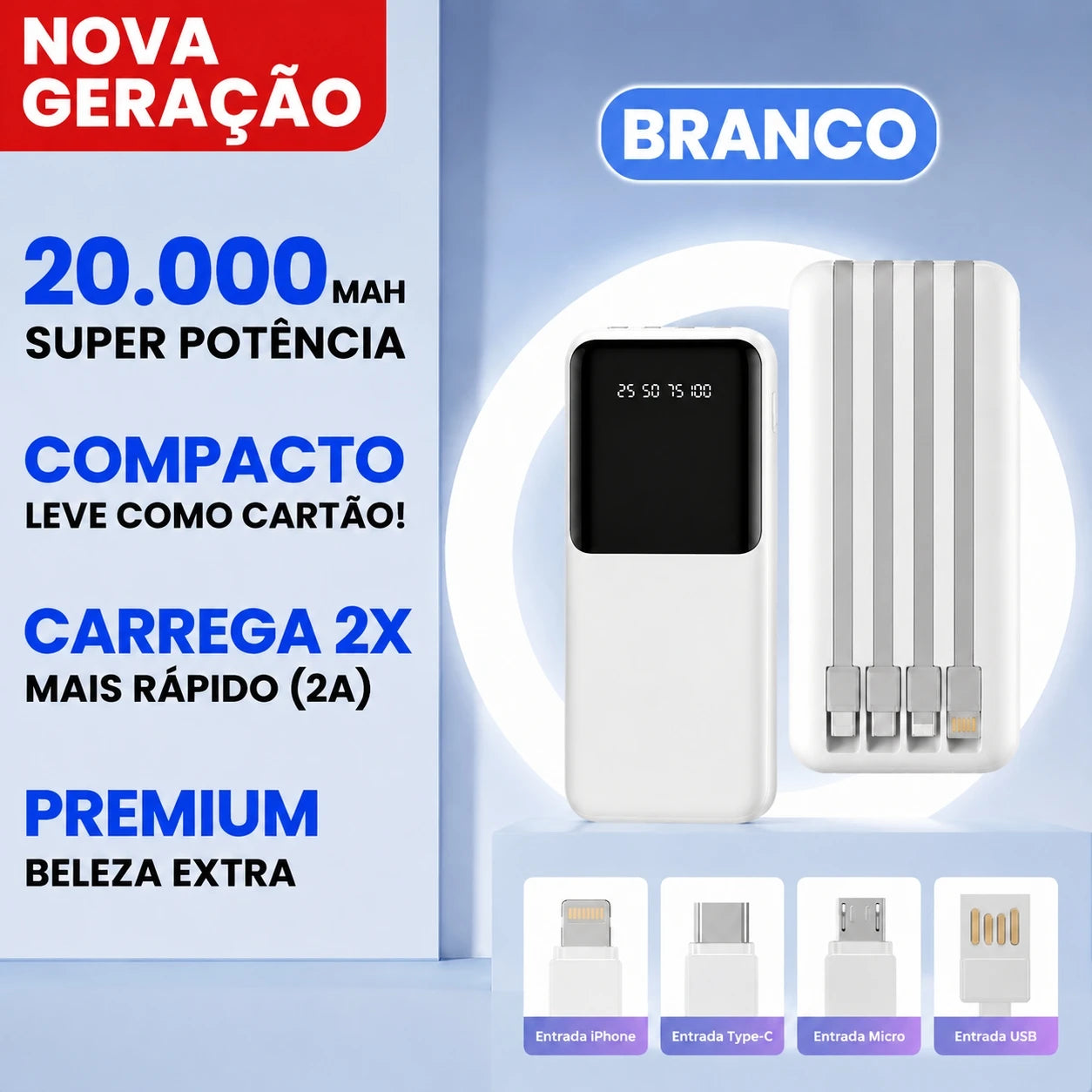 Portable Charger Power Bank