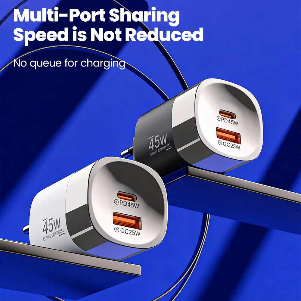 Carregador Turbo 45W USB-C