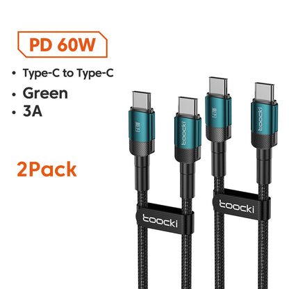 Cabo USB-C 100W | Carga Rápida PD 3.0