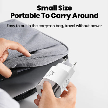 Carregador Turbo 45W USB-C