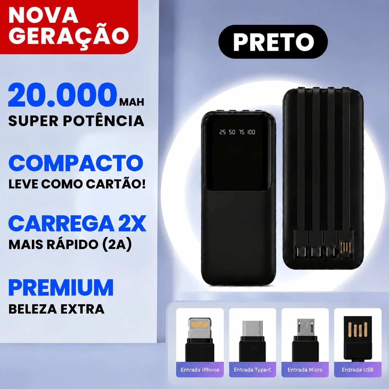 Portable Charger Power Bank