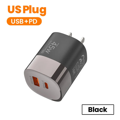 Carregador Turbo 45W USB-C