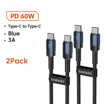 Cabo USB-C 100W | Carga Rápida PD 3.0